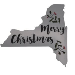 Sisters Put the Merry in Christmas Ornament Ceramic 3.5" White Handmade